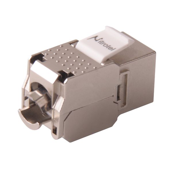 Category 6a, RJ45, Keystone Jack Module, Toolless – Shielded