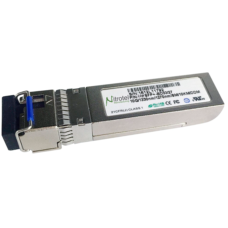 SFP Transceiver, Simplex LC, 10Gbs, SM