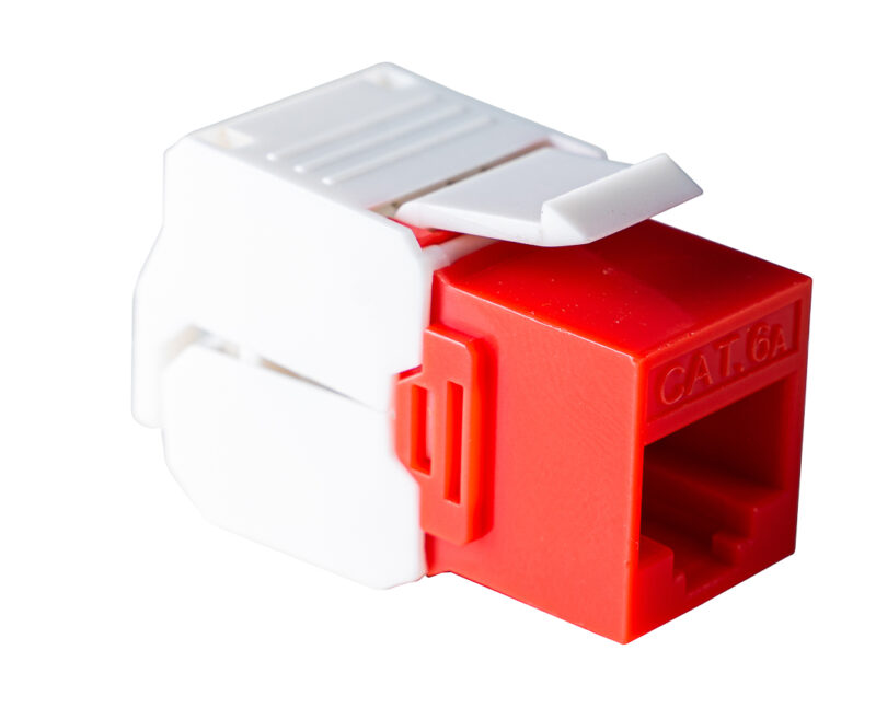 Category 6a, RJ45, Keystone Jack Module,  Unshielded