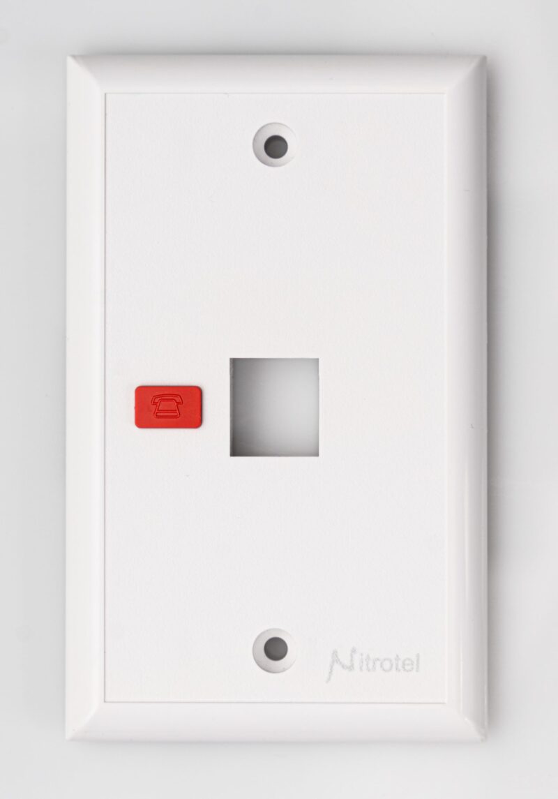 Single-Gang Face Plate with Icons