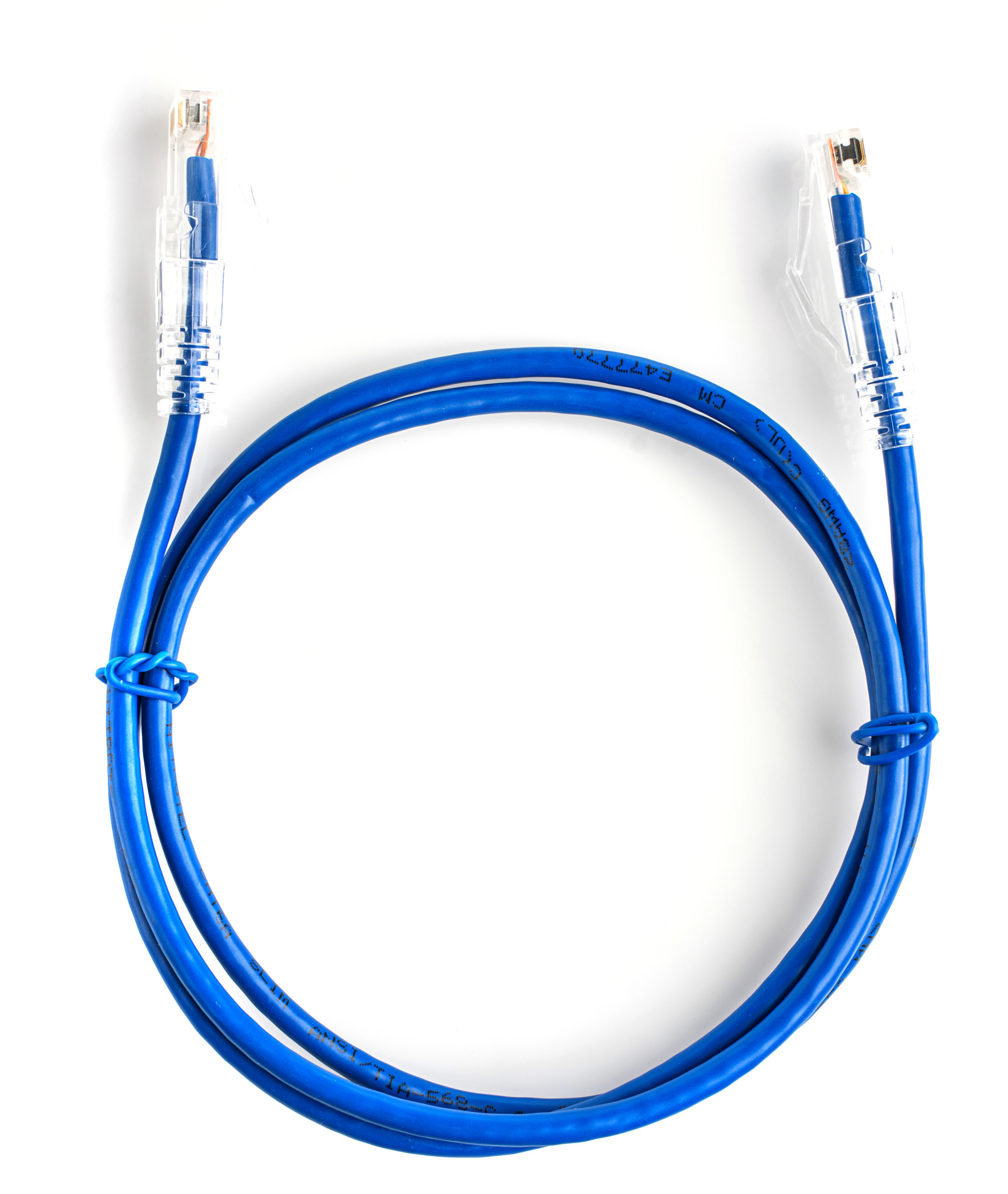 Category 6e, UTP Slim Patch Cord 28 AWG
