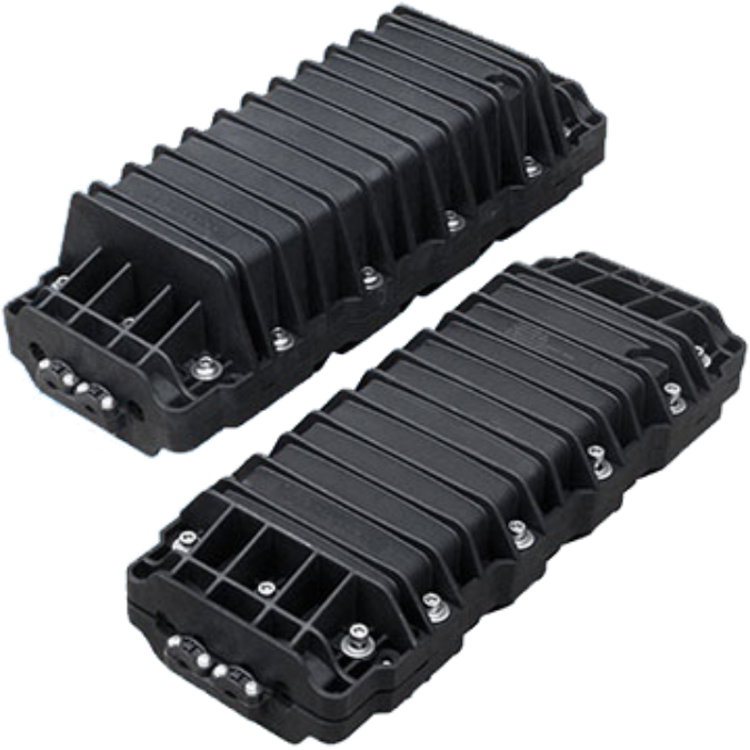 Horizontal Splice Closure – 4/6/8 Ports
