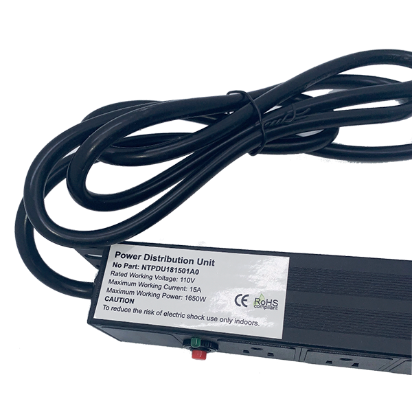 HORIZONTAL 8-PORT PDU