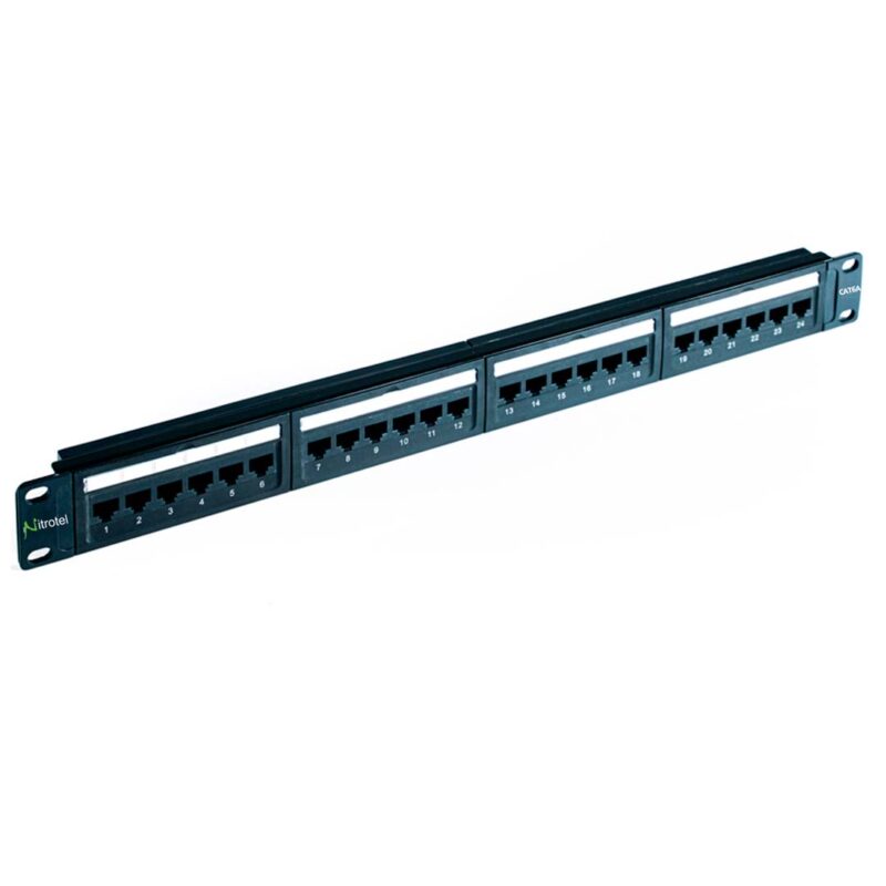 Category 6a, UTP Pre-configured Patch Panel