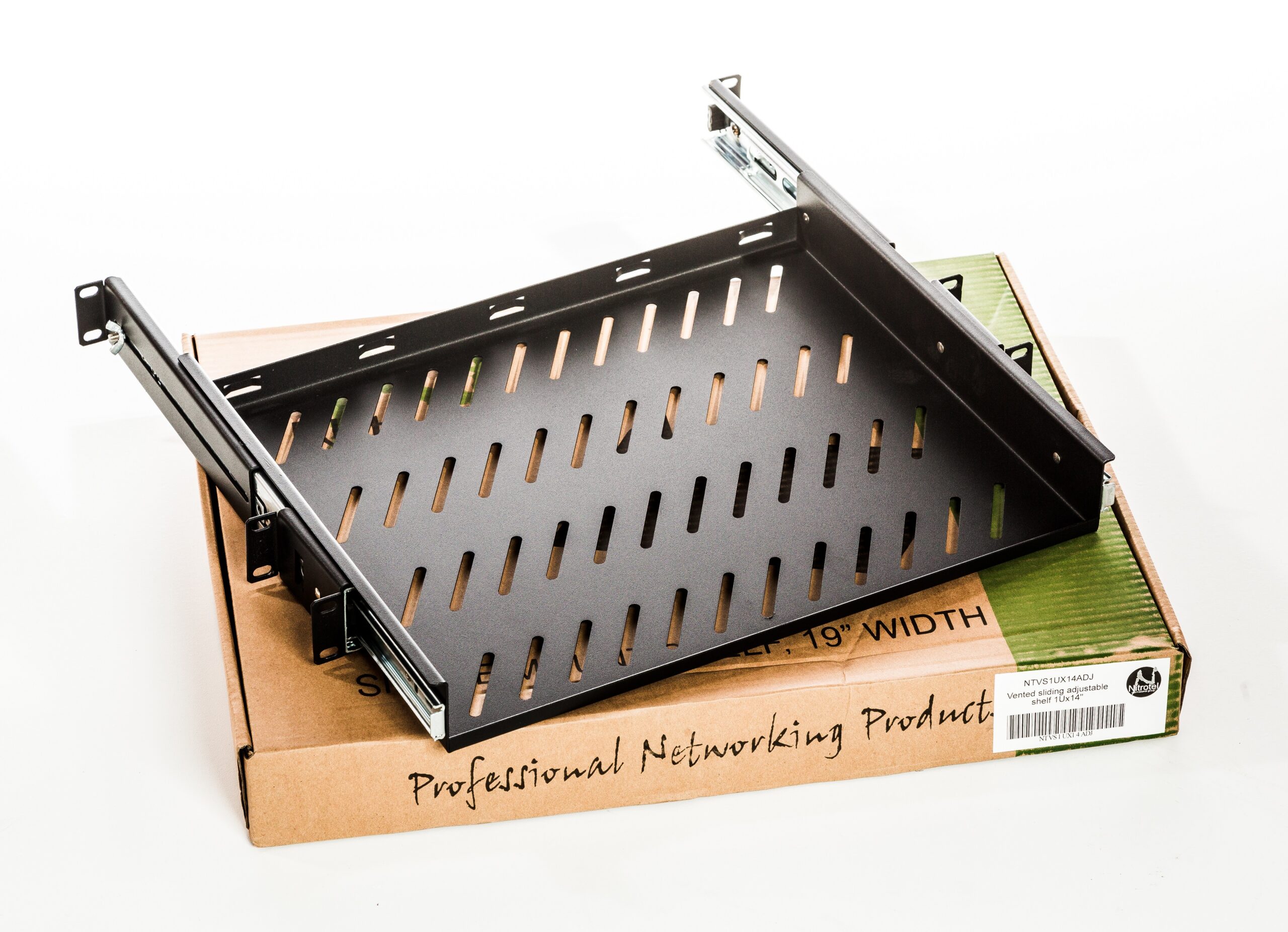 Nitrotel Keyboard-Mouse Shelf, Sliding Adjustable Shelf