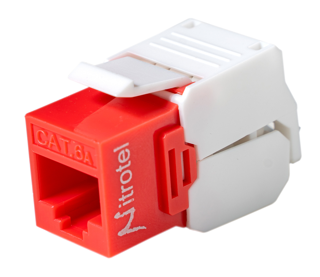 Category 6a, RJ45, Keystone Jack Module, Unshielded