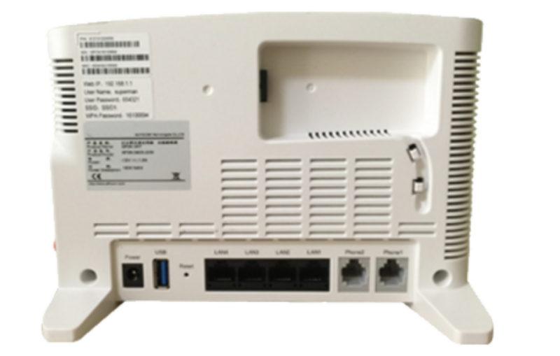 4GE+2PORTS+WIFI GPON ONU