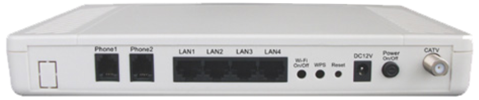 4GE Triple-play services GPON ONU