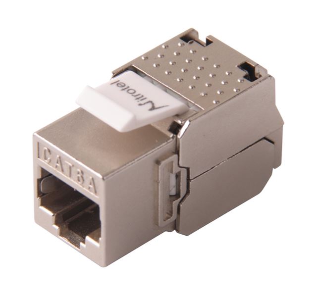 Category 6a, RJ45, Keystone Jack Module, Toolless – Shielded