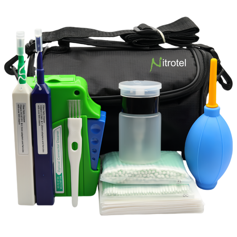 Nitrotel Fiber Optic Cleaning Tools Kit