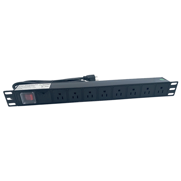 HORIZONTAL 8-PORT PDU