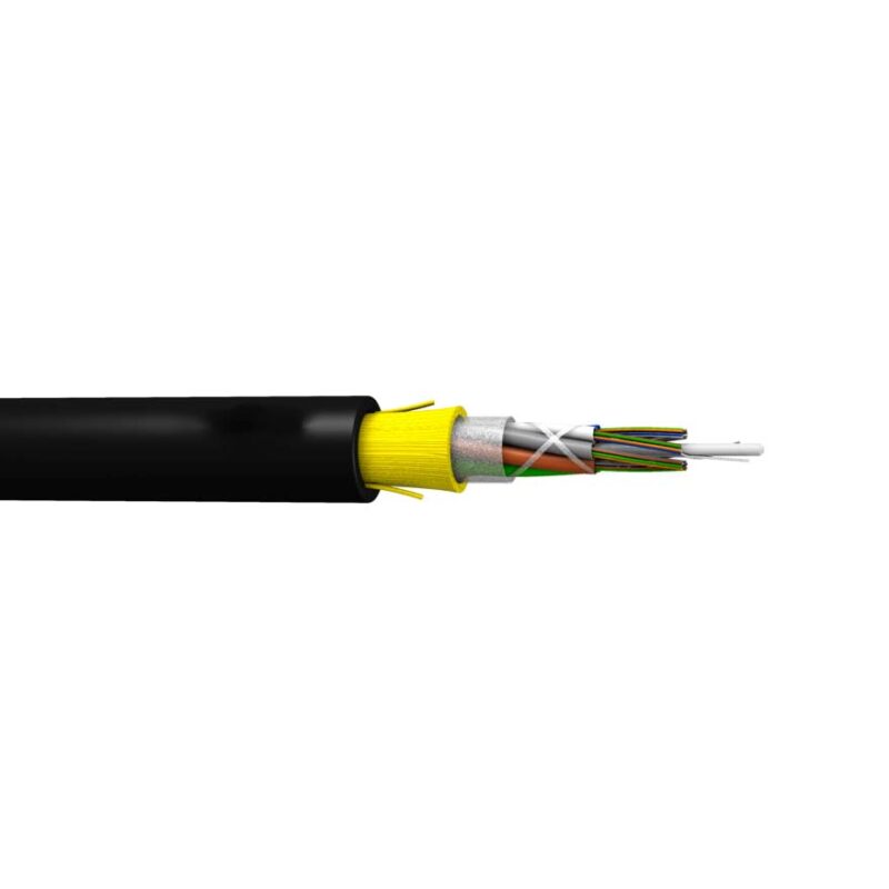 Dry Core Stranded Loose Tube Cable with Non-metallic Central Strength Member (GYFY)