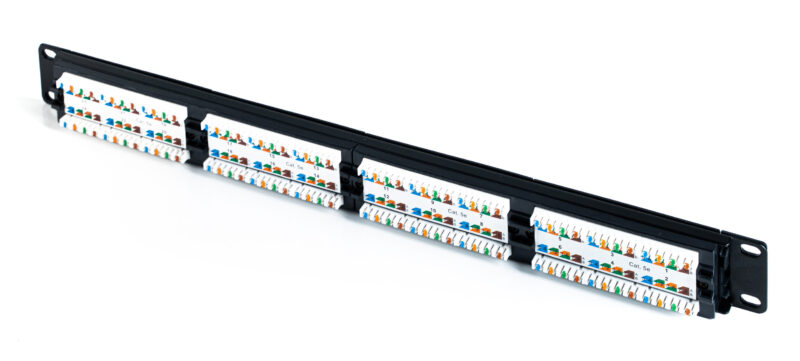 Category 5e, UTP Pre-configured Patch Panel